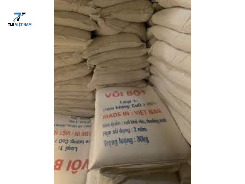 Tính chất của vôi bột công nghiệp Ca(OH)₂