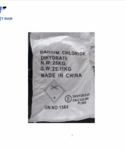 Mua bán Barium chloride BaCl2.2H2O 99%, Trung Quốc, 25kg/bao