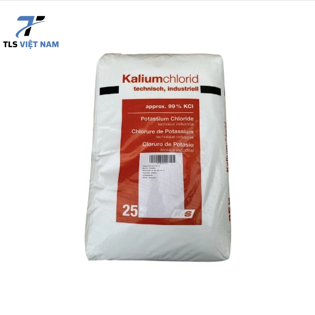 Mua bán Potassium chloride KCl 99%, Đức, 25kg/bao 1 KCL