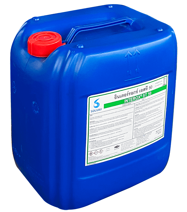 Mua bán Hydrogen peroxide H2O2 50%, Thái Lan, 35 kg/can 1 h2o2-tl