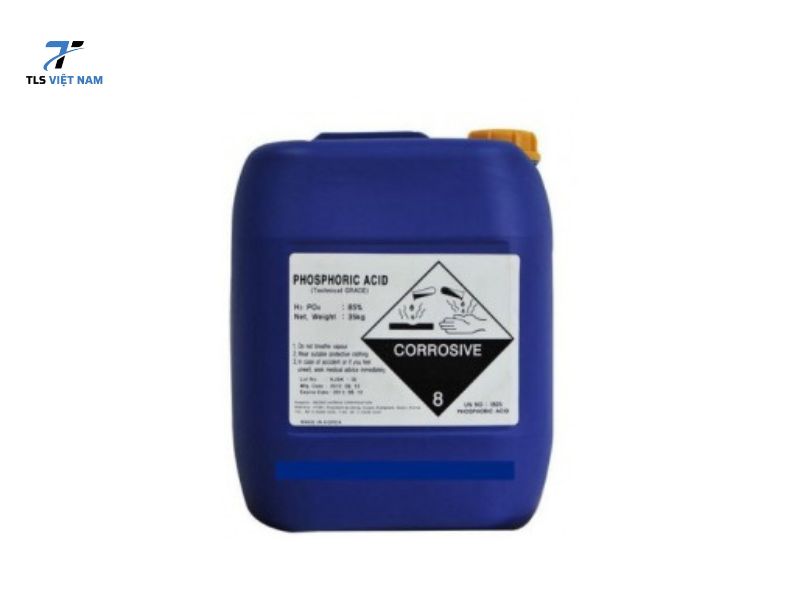 6 Hóa Chất Làm Sạch Thiết Bị Công Nghiệp Hiệu Quả Nhất 4 Axit Photphoric (H3PO4) – Hóa chất tẩy rỉ sét an toàn