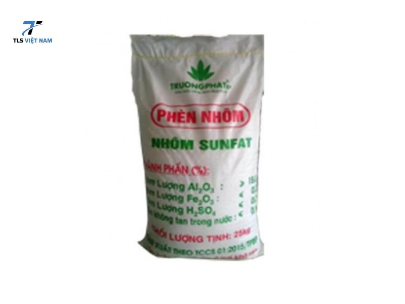 7 Hóa Chất Xử Lý Nước Thải Hiệu Quả Được Sử Dụng Phổ Biến 3 Phèn nhôm (Al2(SO4)3) – Hóa chất keo tụ phổ biến