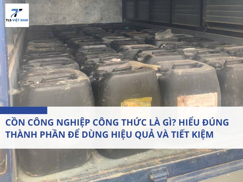 Cồn Công Nghiệp Công Thức Là Gì? Hiểu Đúng Thành Phần Để Dùng Hiệu Quả Và Tiết Kiệm